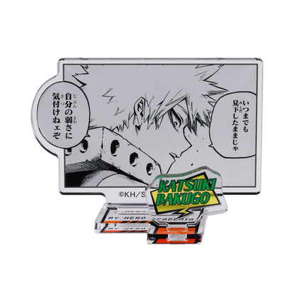 My Hero Academia Jump Exclusive - Acrylic Figure Collection Heroes Katsuki Bakugo Complete Set of 10 Types