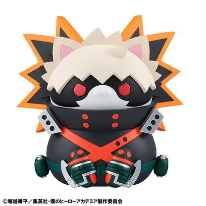 My Hero Academia Mega Cat Project - Meow Meow Meow Soft Vinyl Figures Complete Set of 3 Types and Bonus Sticker [Pre-order Jun 2026]
