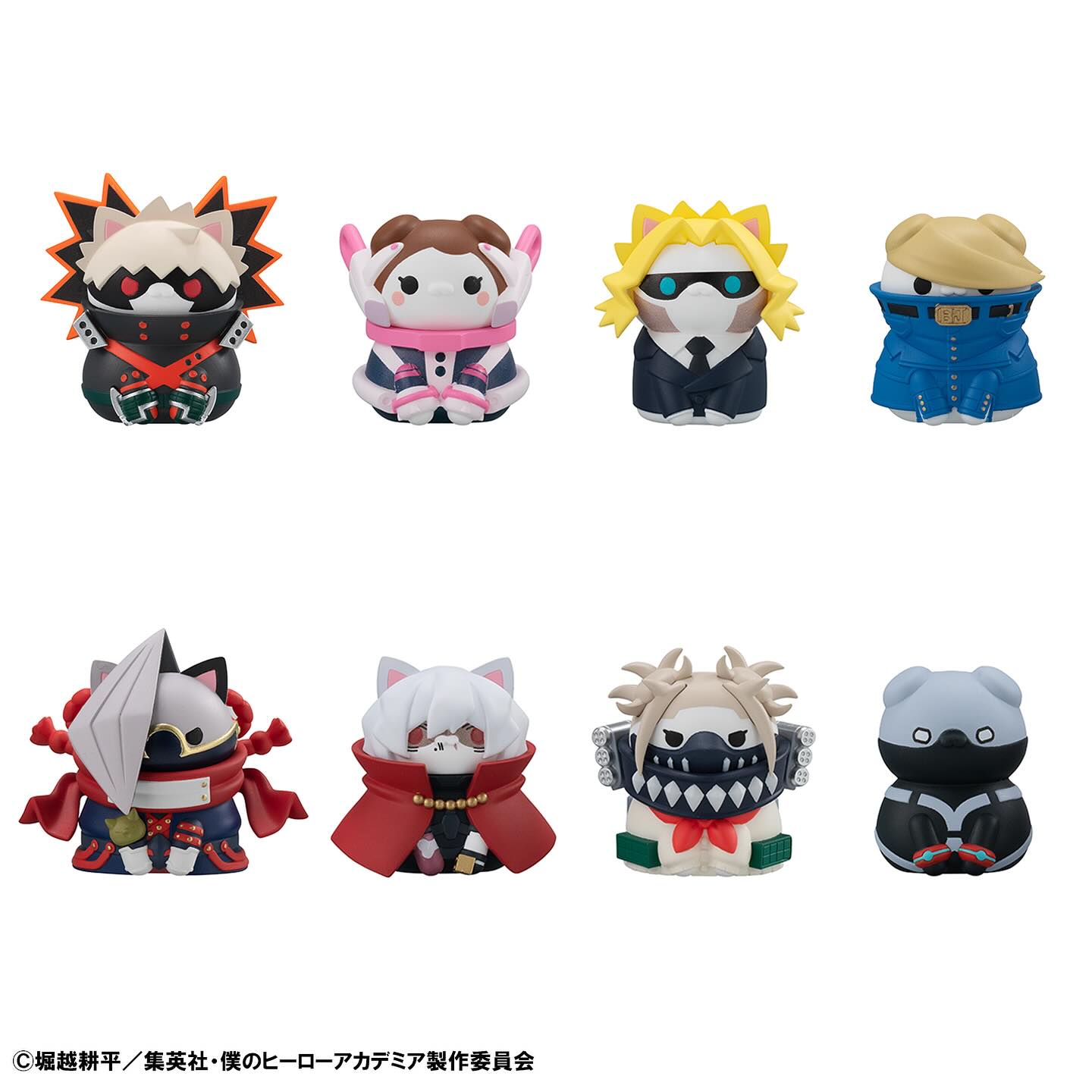 My Hero Academia Mega Cat Project - Nyanko No. 02 Complete Set of 8 Types