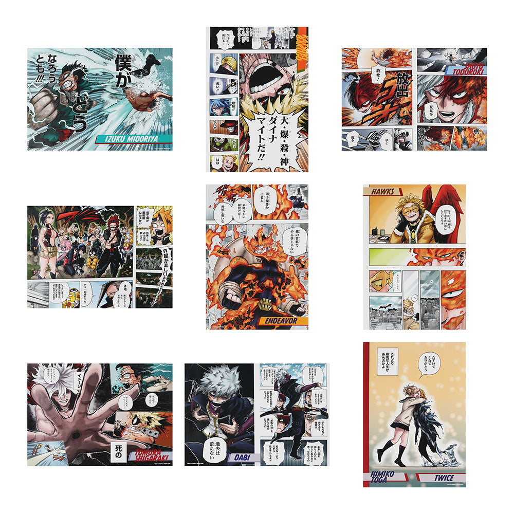 My Hero Academia Memorable Scenes Poster Vol. 3 - 1 Poster RANDOM