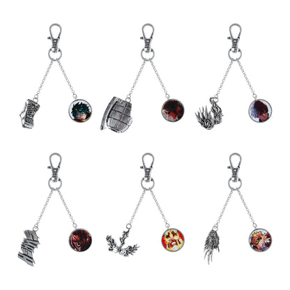 My Hero Academia Original Art Exhibition - Alloy Charm Collection Complete Set of 6 Types