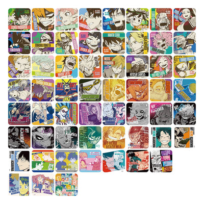 My Hero Academia Original Art Exhibition - Art Coaster Complete Set of 58 Types