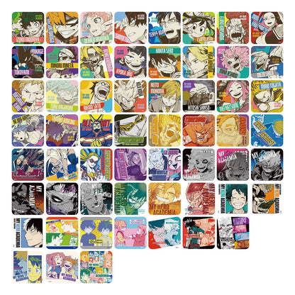 My Hero Academia Original Art Exhibition - Art Coaster Complete Set of 58 Types