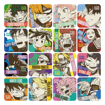 My Hero Academia Original Art Exhibition - Art Coaster Complete Set of 58 Types