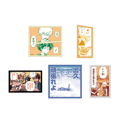 My Hero Academia Original Art Exhibition - Bakugo Katsuki's Nickname Stickers for The Small Fry Complete Set of 14 Types