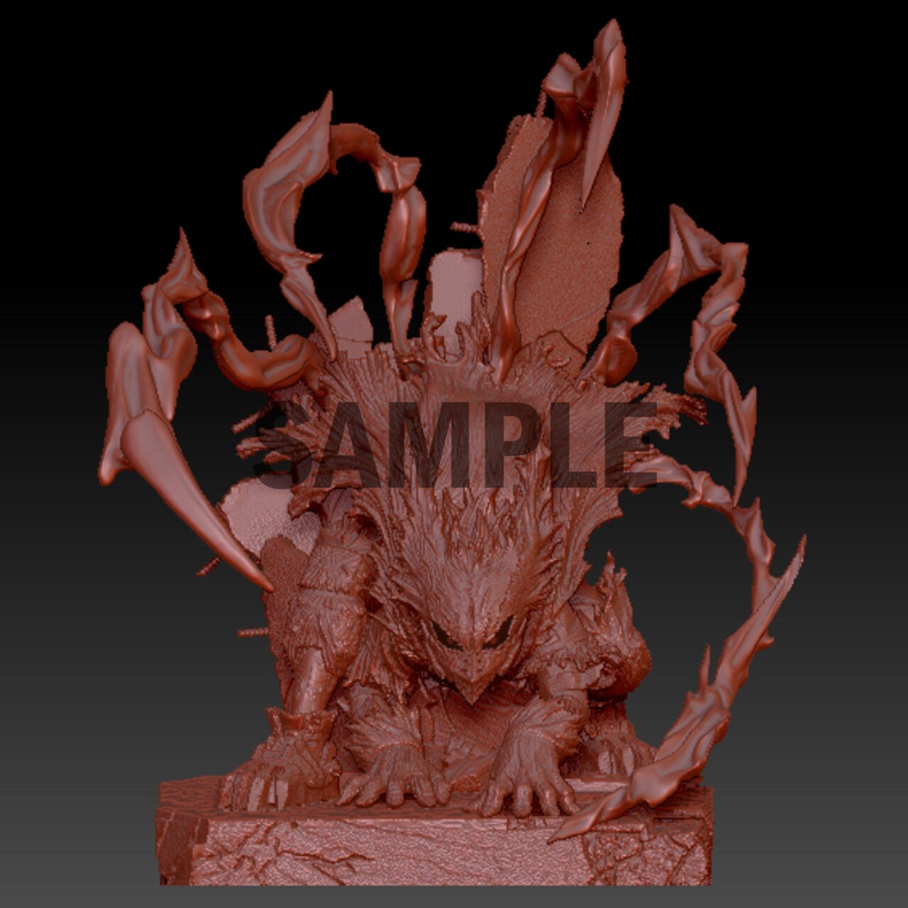 My Hero Academia Original Art Exhibition - Black Deku Figure