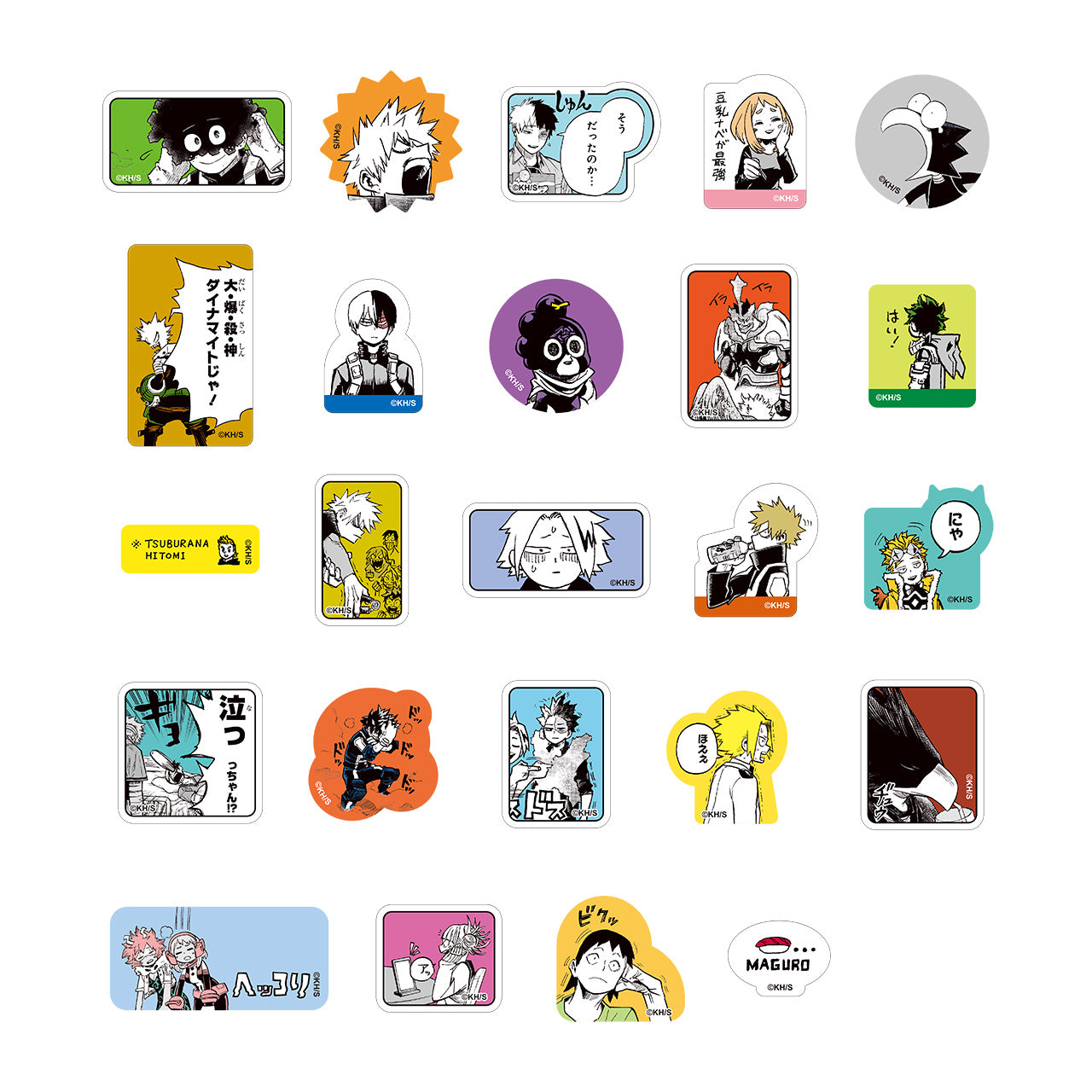 My Hero Academia Original Art Exhibition - Flake Sticker