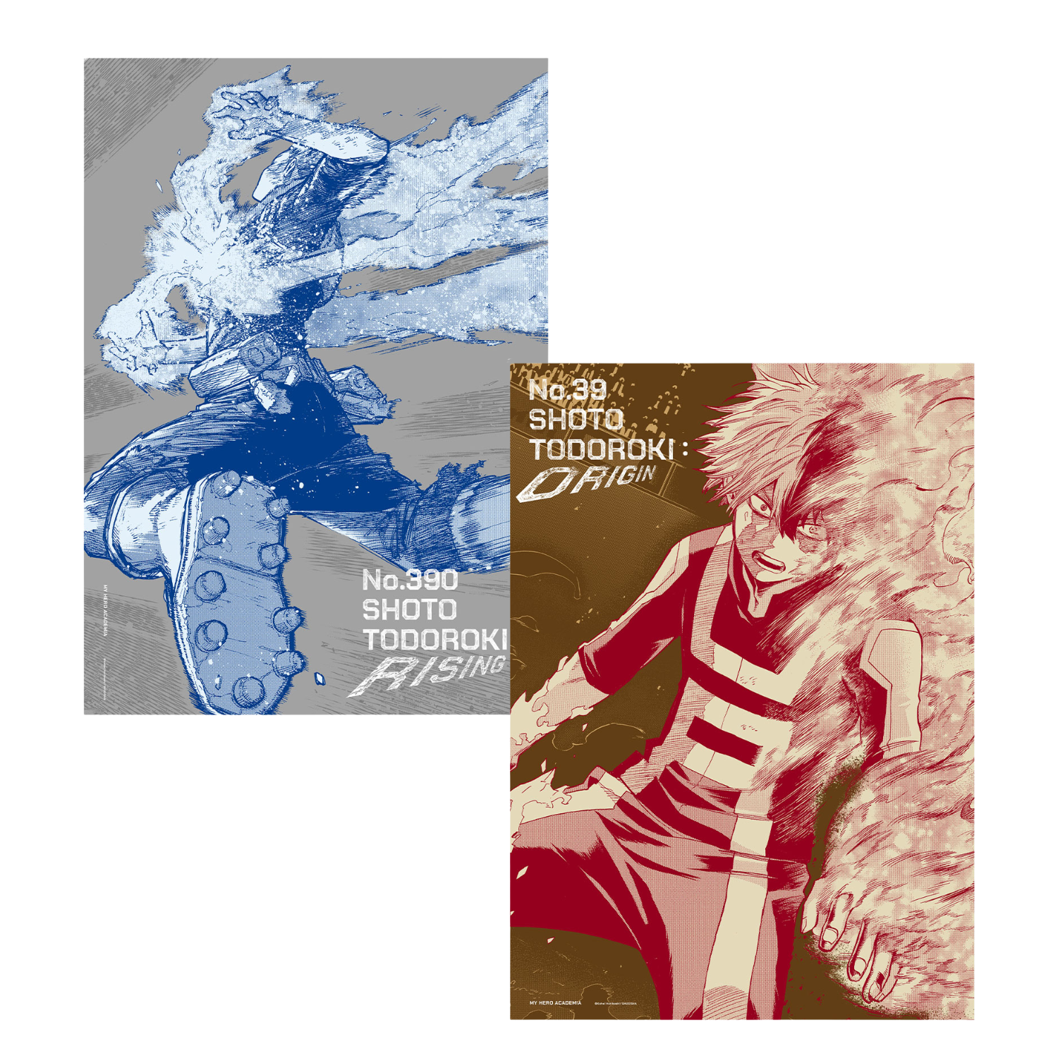 My Hero Academia Original Art Exhibition - Fukuoka Exposition A2 Art Poster Duo Set