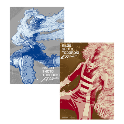 My Hero Academia Original Art Exhibition - Fukuoka Exposition A2 Art Poster Duo Set