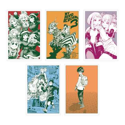 My Hero Academia Original Art Exhibition - Postcard Set in a Tin (20 Pieces)