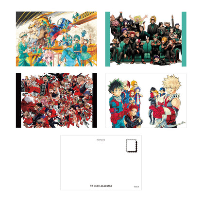 My Hero Academia Original Art Exhibition - Postcard in a Clear Case Complete Set of 8 Cards