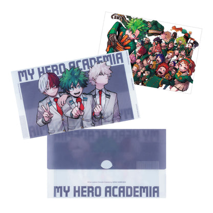 My Hero Academia Original Art Exhibition - Postcard in a Clear Case Complete Set of 8 Cards