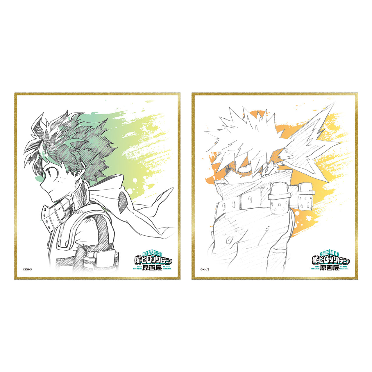 My Hero Academia Original Art Exhibition - Shikishi Collection Complete Set of 8 Types