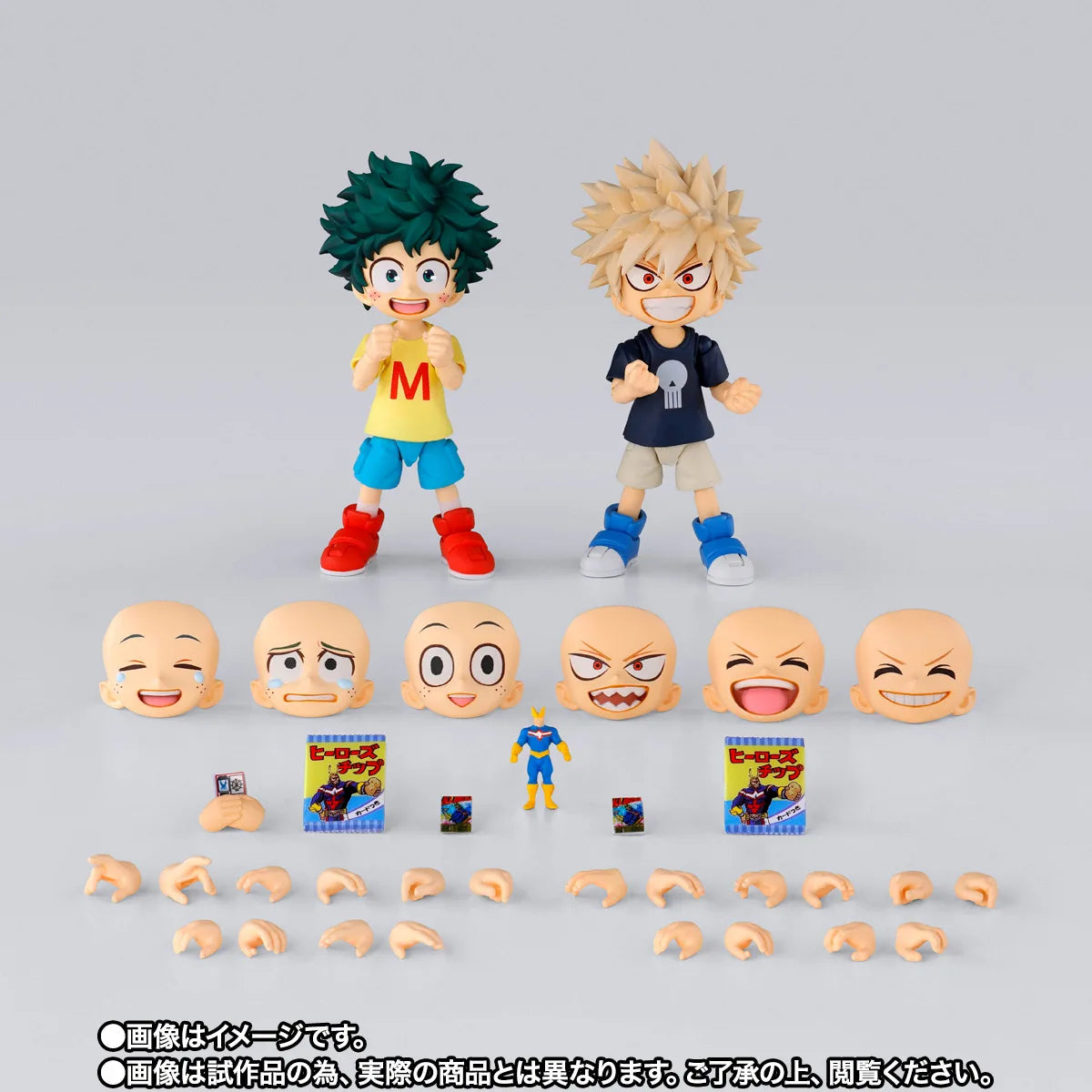 My Hero Academia S.H.Figuarts - Izuku Midoriya & Katsuki Bakugo Childhood Set [Pre-order May 2027]
