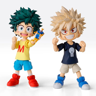 My Hero Academia S.H.Figuarts - Izuku Midoriya & Katsuki Bakugo Childhood Set [Pre-order May 2027]