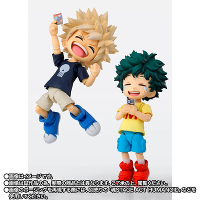 My Hero Academia S.H.Figuarts - Izuku Midoriya & Katsuki Bakugo Childhood Set [Pre-order May 2027]