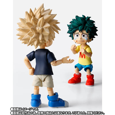 My Hero Academia S.H.Figuarts - Izuku Midoriya & Katsuki Bakugo Childhood Set