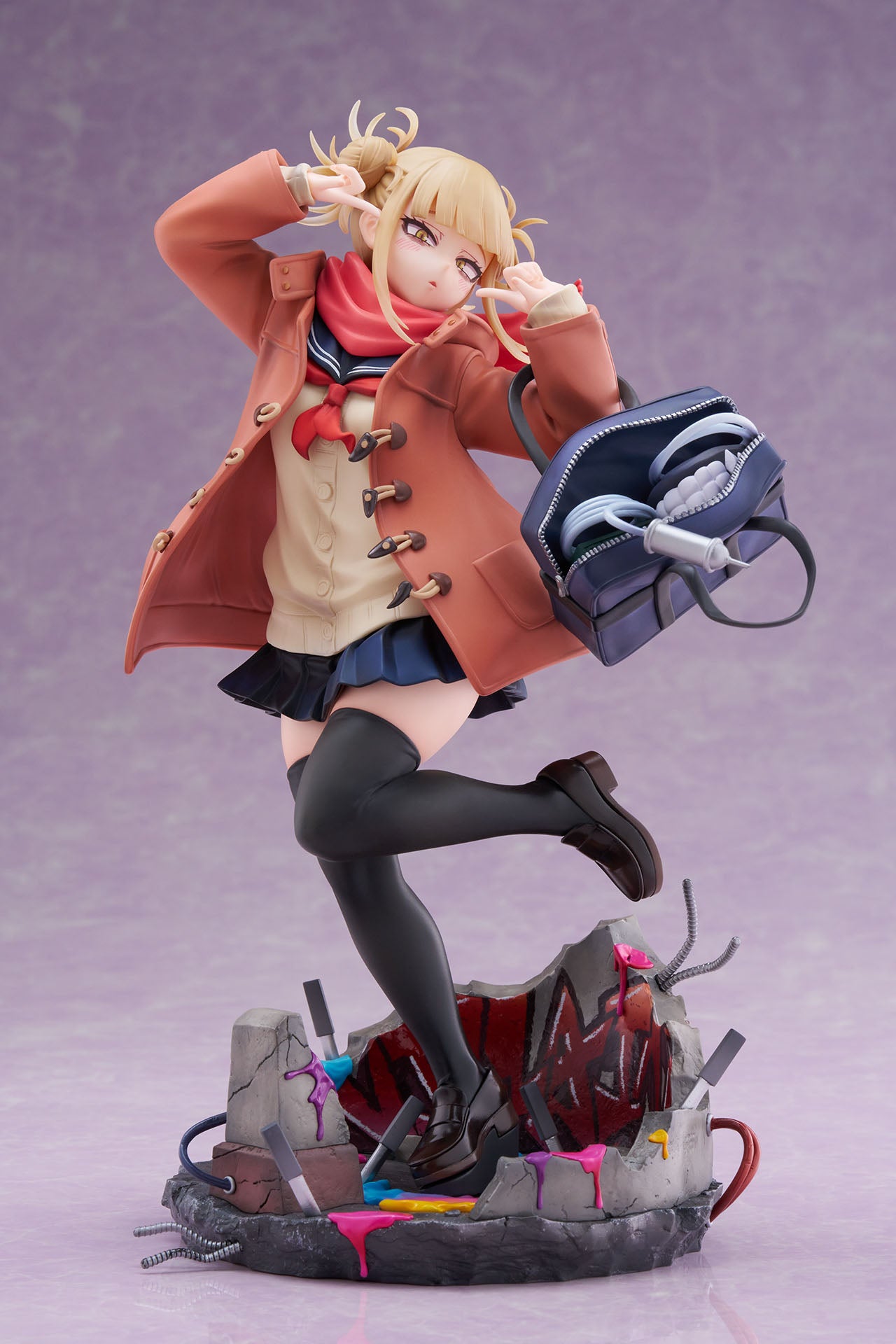 トガヒミコ　Duffel Coat　1/7　フィギュア　spiritale My Hero Academia Spiritale 1/7 Scale Figure - Himiko Toga Duffel