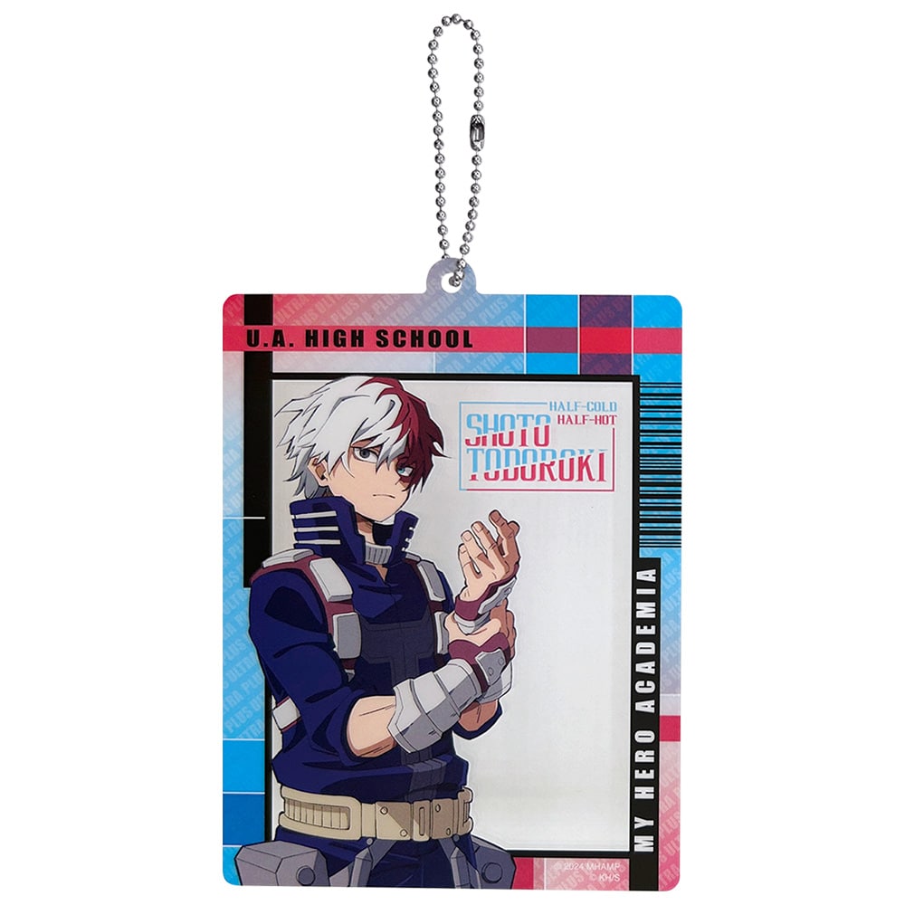 Shoto Keychain My Hero Academia THE MOVIE Your Next Acrylic Card Keychain Todoroki Sh ...