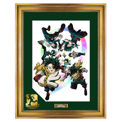 My Hero Academia Toho Animation - Anime 10th Anniversary Special Visual A4 Character Fine Graph [Pre- Order Jun 2026]