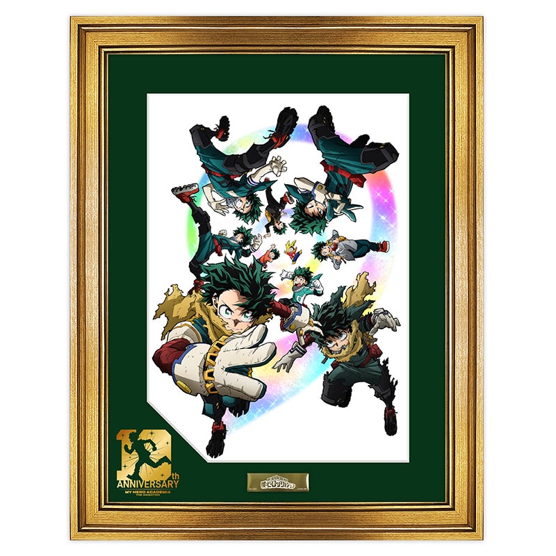 My Hero Academia Toho Animation - Anime 10th Anniversary Special Visual A4 Character Fine Graph [Pre- Order Jun 2026]