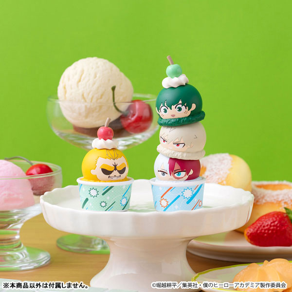 155 odachin おまとめ商品 My Hero Academia Tsumichen - Ice-themed Mascots Box of 6 Pcs [Pre