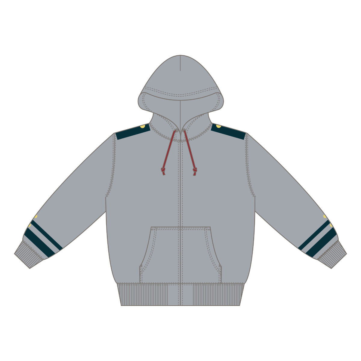 My Hero Academia U.A High School Uniform - School Uniform Style Hoodie [Pre-Order Dec 2026]