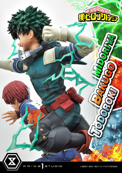 My Hero Academia Ultimate Premium Masterline - Izuku Midoriya Katsuki Bakugo and Shoto Todoroki DX Bonus Edition