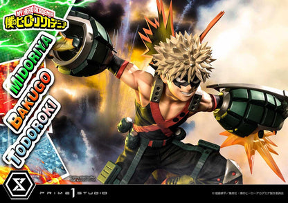 My Hero Academia Ultimate Premium Masterline - Izuku Midoriya Katsuki Bakugo and Shoto Todoroki DX Bonus Edition