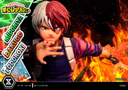 My Hero Academia Ultimate Premium Masterline - Izuku Midoriya Katsuki Bakugo and Shoto Todoroki DX Bonus Edition