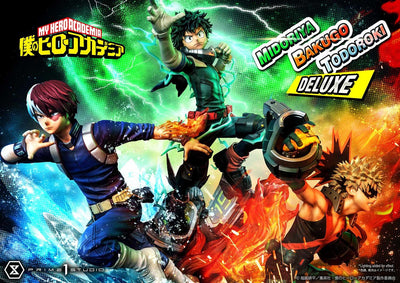 My Hero Academia Ultimate Premium Masterline - Izuku Midoriya Katsuki Bakugo and Shoto Todoroki DX Bonus Edition