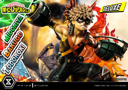 My Hero Academia Ultimate Premium Masterline - Izuku Midoriya Katsuki Bakugo and Shoto Todoroki DX Bonus Edition