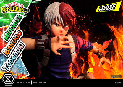 My Hero Academia Ultimate Premium Masterline - Izuku Midoriya Katsuki Bakugo and Shoto Todoroki DX Bonus Edition
