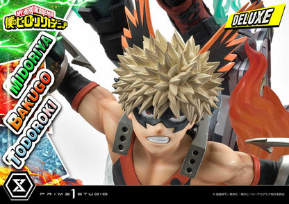 My Hero Academia Ultimate Premium Masterline - Izuku Midoriya Katsuki Bakugo and Shoto Todoroki DX Bonus Edition