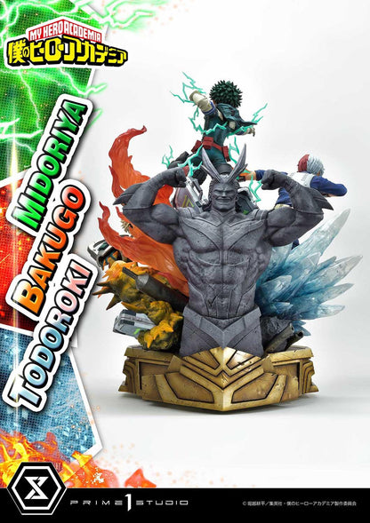 My Hero Academia Ultimate Premium Masterline - Izuku Midoriya Katsuki Bakugo and Shoto Todoroki DX Bonus Edition