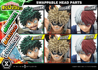 My Hero Academia Ultimate Premium Masterline - Izuku Midoriya Katsuki Bakugo and Shoto Todoroki DX Bonus Edition