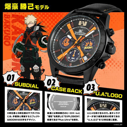 My Hero Academia X Angel Clover Collaboration Watch - Bakugo Katsuki [Pre-Order Nov 2025