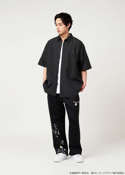 My Hero Academia X Graniph Fashion Collection - Black Abyss Loose Fit Short Sleeve Shirt