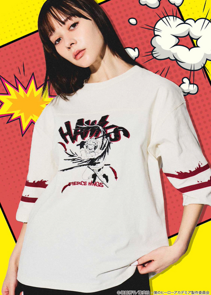My Hero Academia X Graniph Fashion Collection - Hawks Football T-Shirt