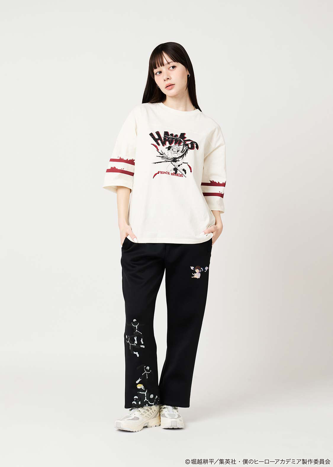 My Hero Academia X Graniph Fashion Collection - Hawks Football T-Shirt [Release Apr 21 2026]