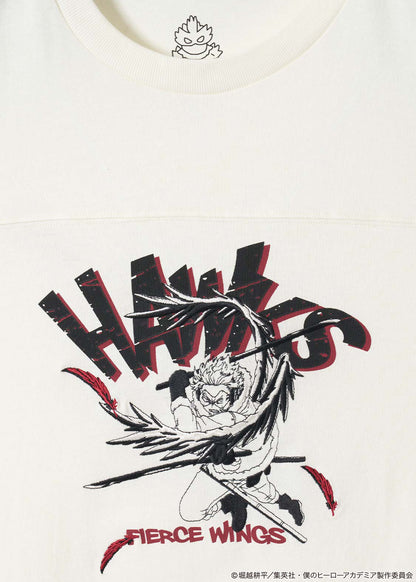 My Hero Academia X Graniph Fashion Collection - Hawks Football T-Shirt