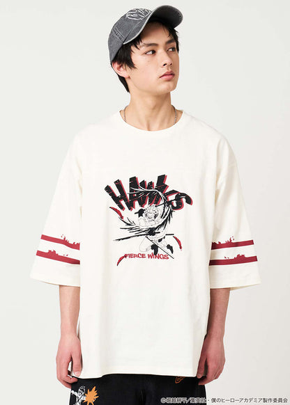 My Hero Academia X Graniph Fashion Collection - Hawks Football T-Shirt