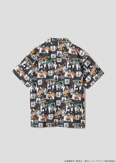 My Hero Academia X Graniph Fashion Collection - Off to Endeavor's Agency! Open-Collar Shirt