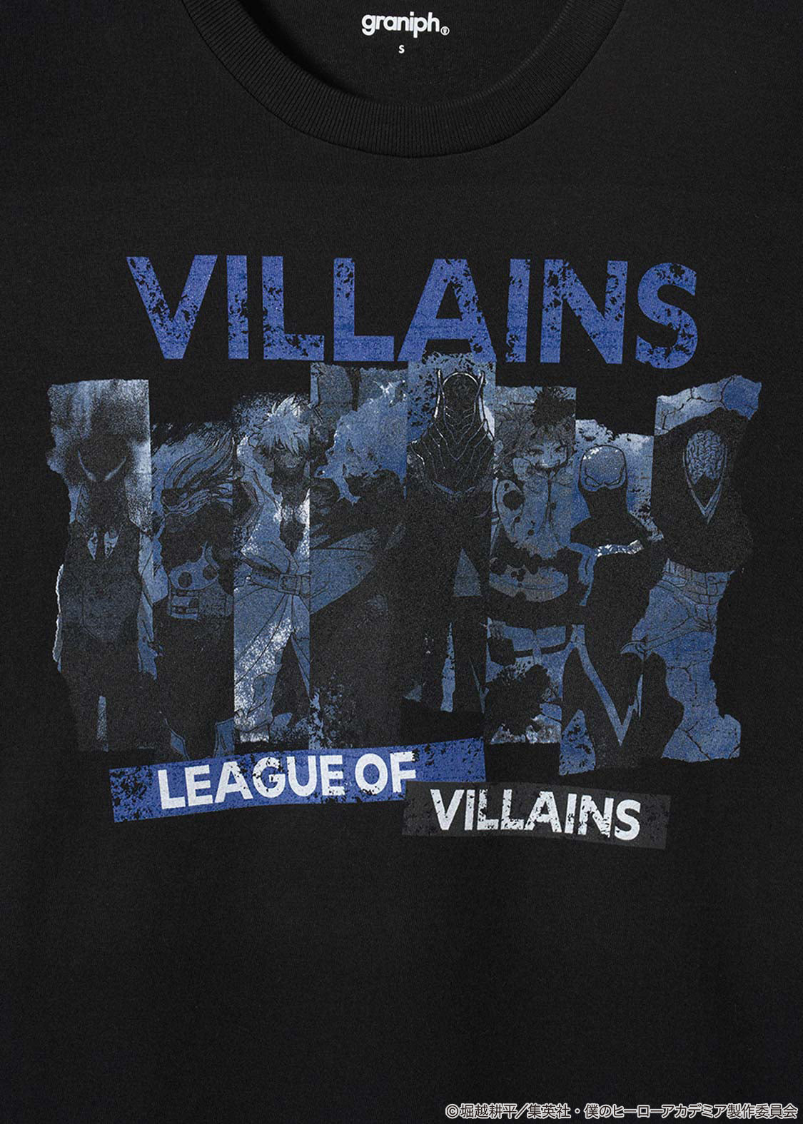 My Hero Academia X Graniph Fashion Collection - Villains T-Shirt