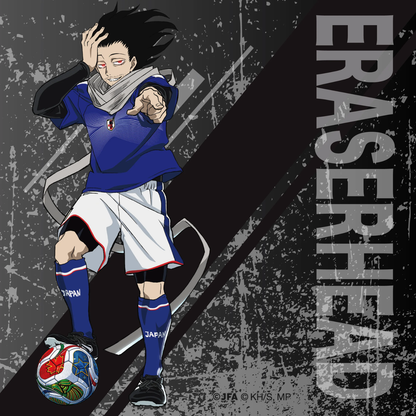 My Hero Academia x Adidas Japan National Football Team 2026 Jersey - Aizawa [Pre-Order Jul 2026]
