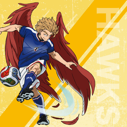 My Hero Academia x Adidas Japan National Football Team 2026 Jersey - Hawks [Pre-Order Jul 2026]