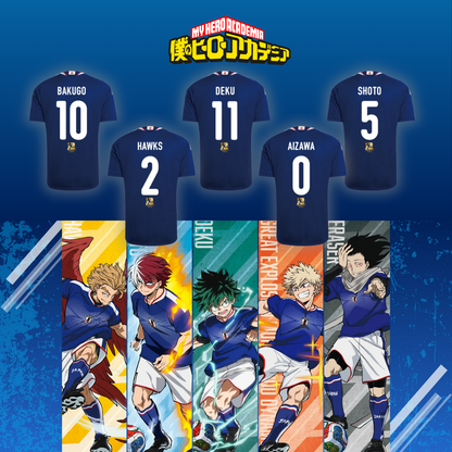 My Hero Academia x Adidas Japan National Football Team 2026 Jersey My Hero Academia x Adidas Japan National Football Team 2026 Jersey