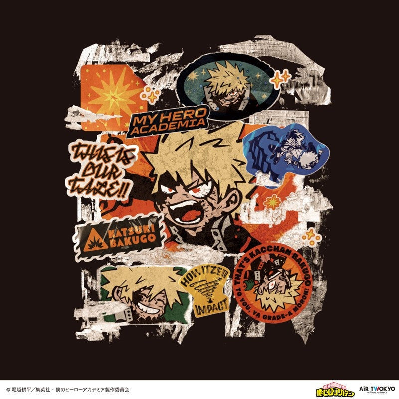 My Hero Academia x Air Twokyo - Bakugo Katsuki Anime Vol.1  Second Battle Scene Illustration TopSet (2 Types) [Pre-order May 2026]