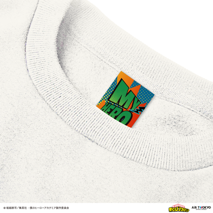 My Hero Academia x Air Twokyo - Season 4 Scene Illustration Sweatshirt 1 Izuku Midoriya & All Might [Pre-Order Sep 2026]