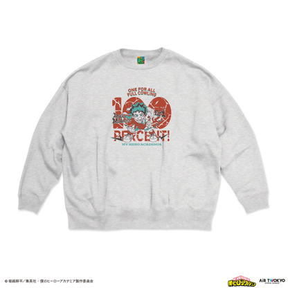 My Hero Academia x Air Twokyo - Season 4 Scene Illustration Sweatshirt 2 Izuku & Eri Ver. [Pre-Order Sep 2026]